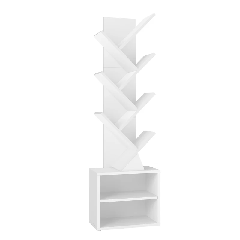 Custos Kollektion - Bücherregal in Baumform für platzsparende Aufbewahrung