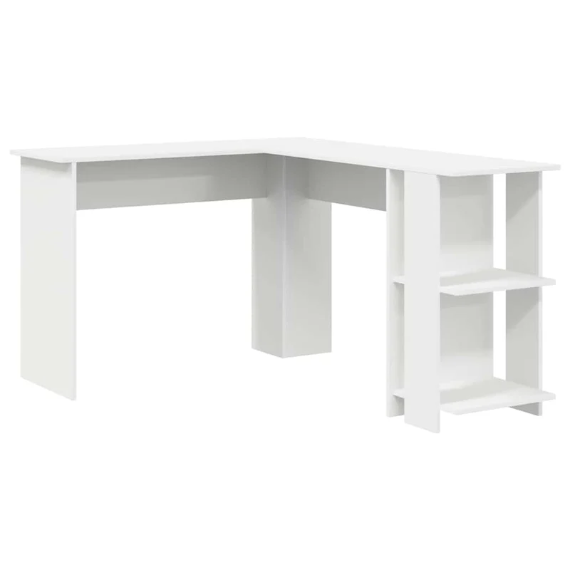 Eckschreibtisch mit Regal, variabel Montierbar - 113x140cm