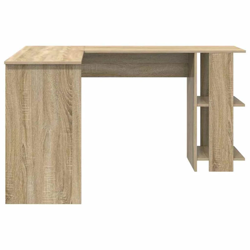 Eckschreibtisch mit Regal, variabel Montierbar - 113x140cm