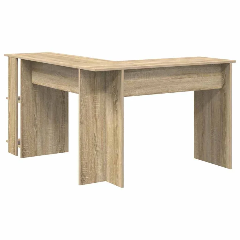 Eckschreibtisch mit Regal, variabel Montierbar - 113x140cm