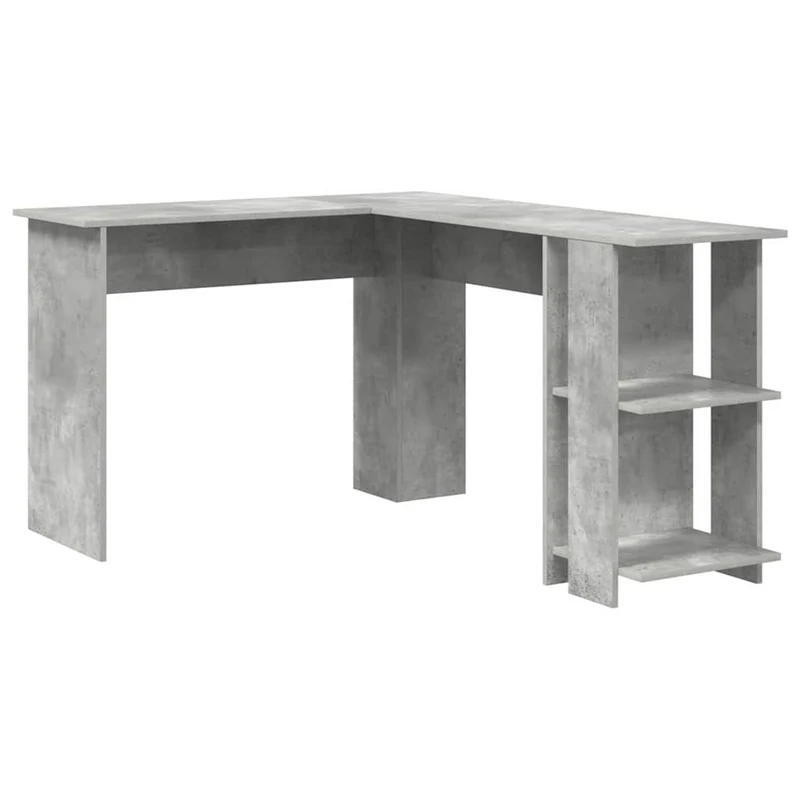 Eckschreibtisch mit Regal, variabel Montierbar - 113x140cm