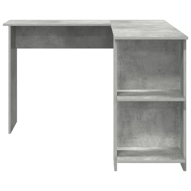 Eckschreibtisch mit Regal, variabel Montierbar - 113x140cm
