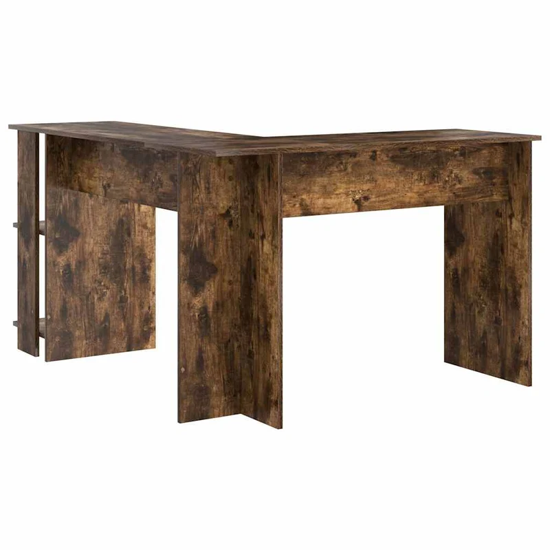 Eckschreibtisch mit Regal, variabel Montierbar - 113x140cm