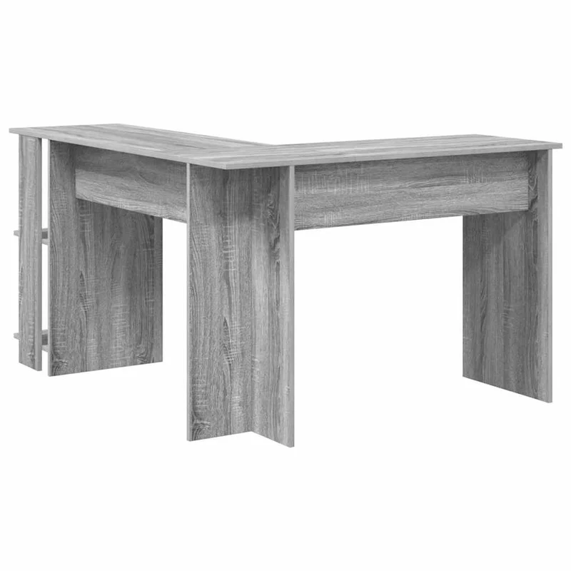 Eckschreibtisch mit Regal, variabel Montierbar - 113x140cm