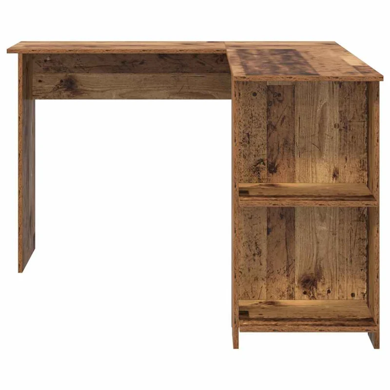 Eckschreibtisch mit Regal, variabel Montierbar - 113x140cm