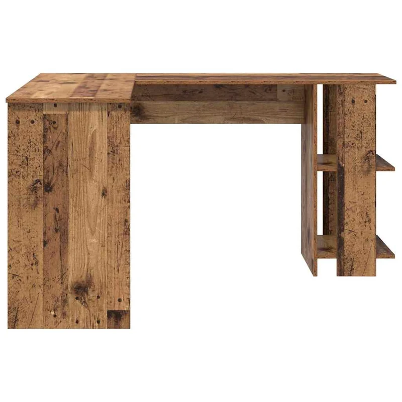 Eckschreibtisch mit Regal, variabel Montierbar - 113x140cm