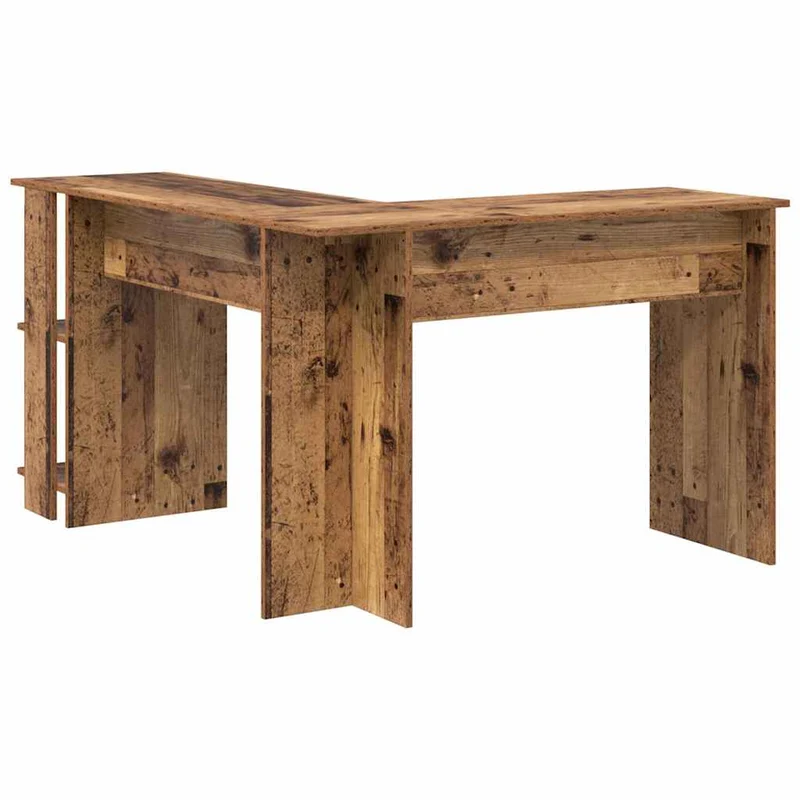 Eckschreibtisch mit Regal, variabel Montierbar - 113x140cm