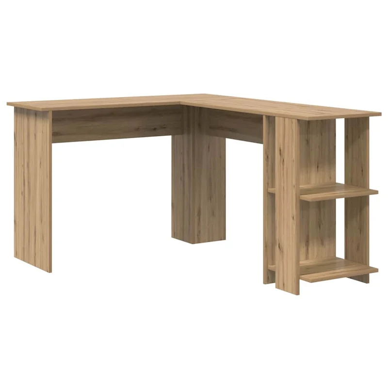 Eckschreibtisch mit Regal, variabel Montierbar - 113x140cm