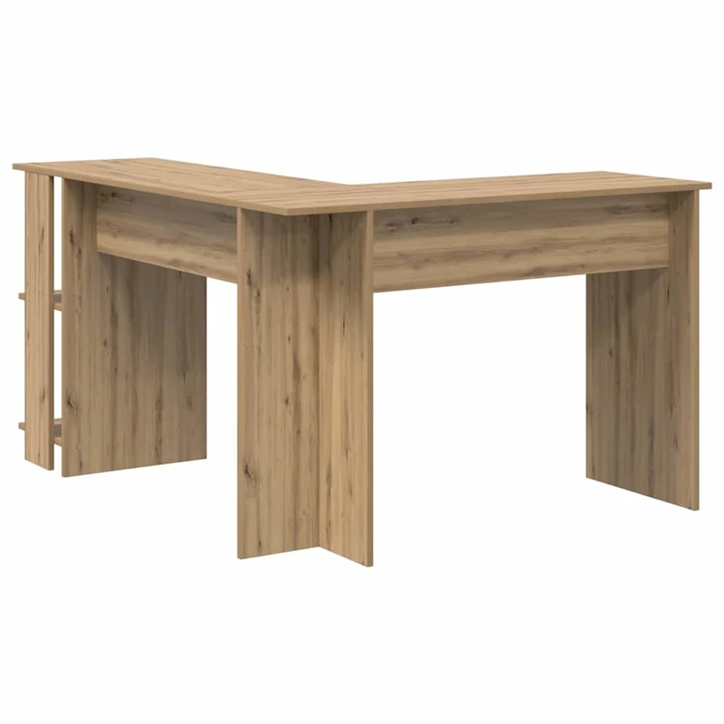 Eckschreibtisch mit Regal, variabel Montierbar - 113x140cm