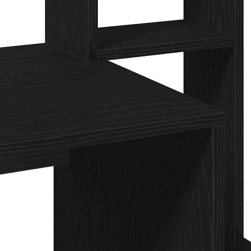 Praktischer Schreibtisch mit Regal und Computerfach