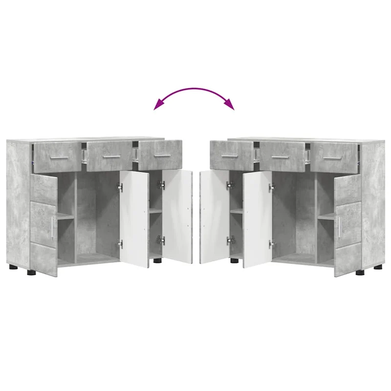 Modernes Sideboard mit Schuladen und viel Platz
