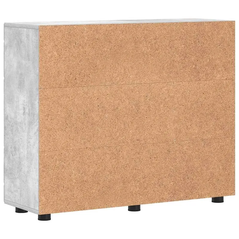 Moderne Anrichte mit 2 geschlossenen und einer Glastür
