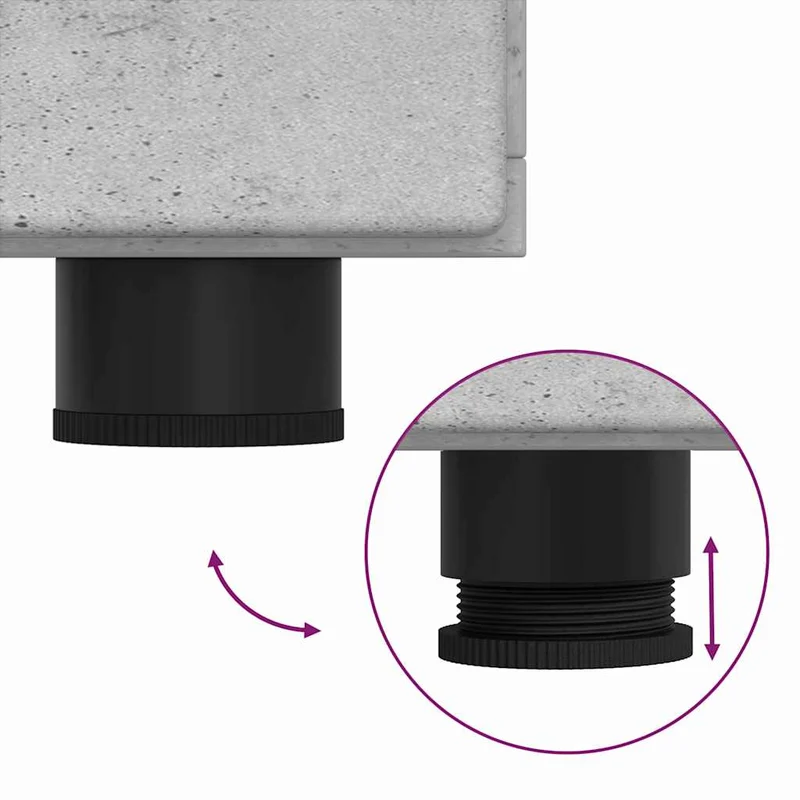 Moderne Anrichte mit 2 geschlossenen und einer Glastür