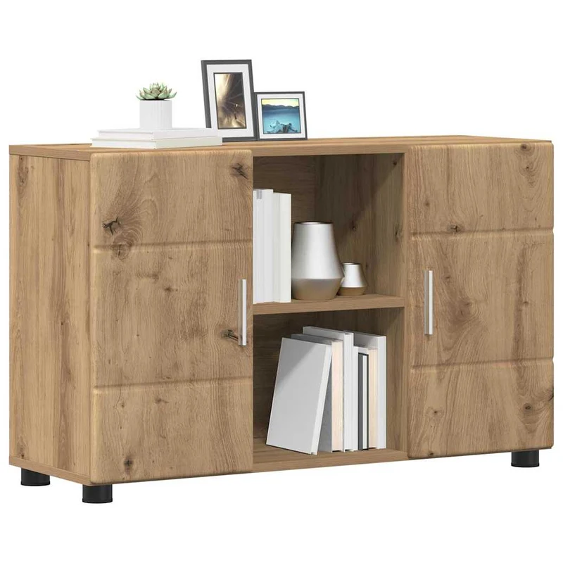 Modernes Sideboard mit offenen Fächern und Türen