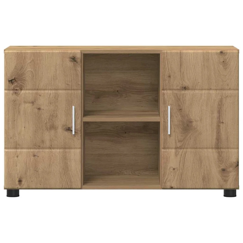 Modernes Sideboard mit offenen Fächern und Türen