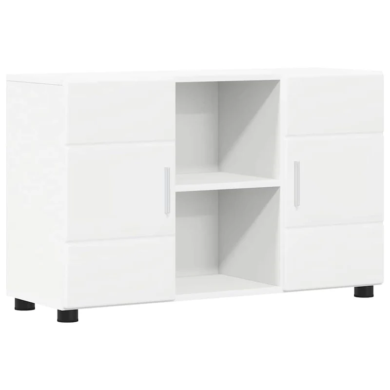 Modernes Sideboard mit offenen Fächern und Türen