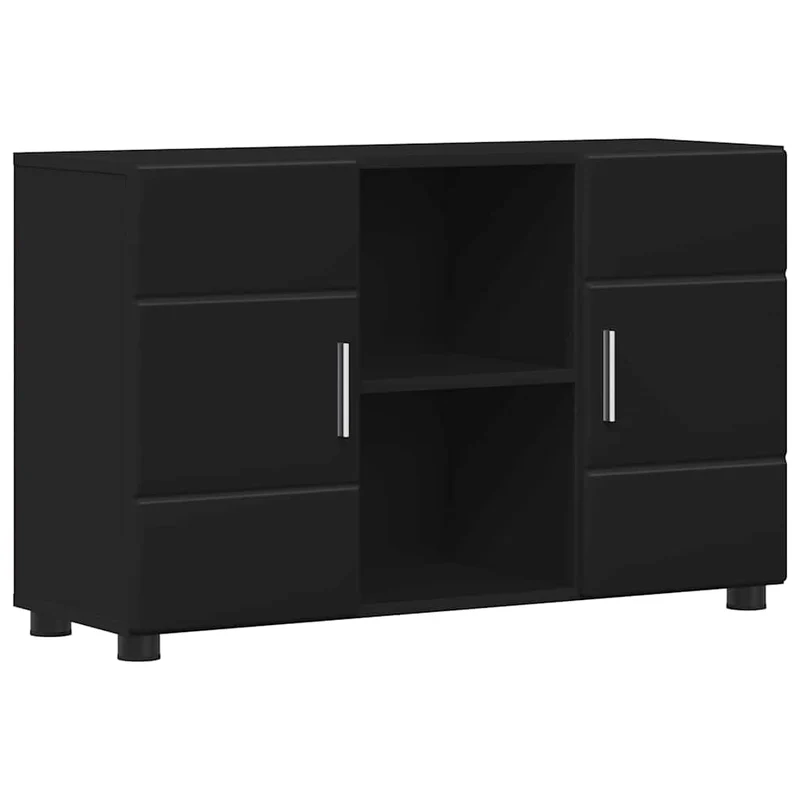 Modernes Sideboard mit offenen Fächern und Türen
