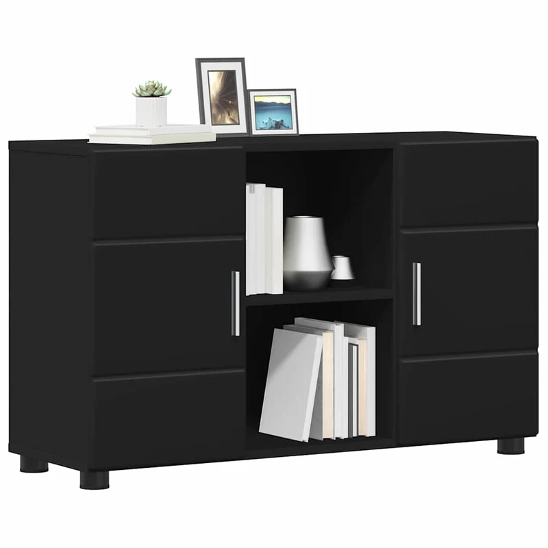 Modernes Sideboard mit offenen Fächern und Türen