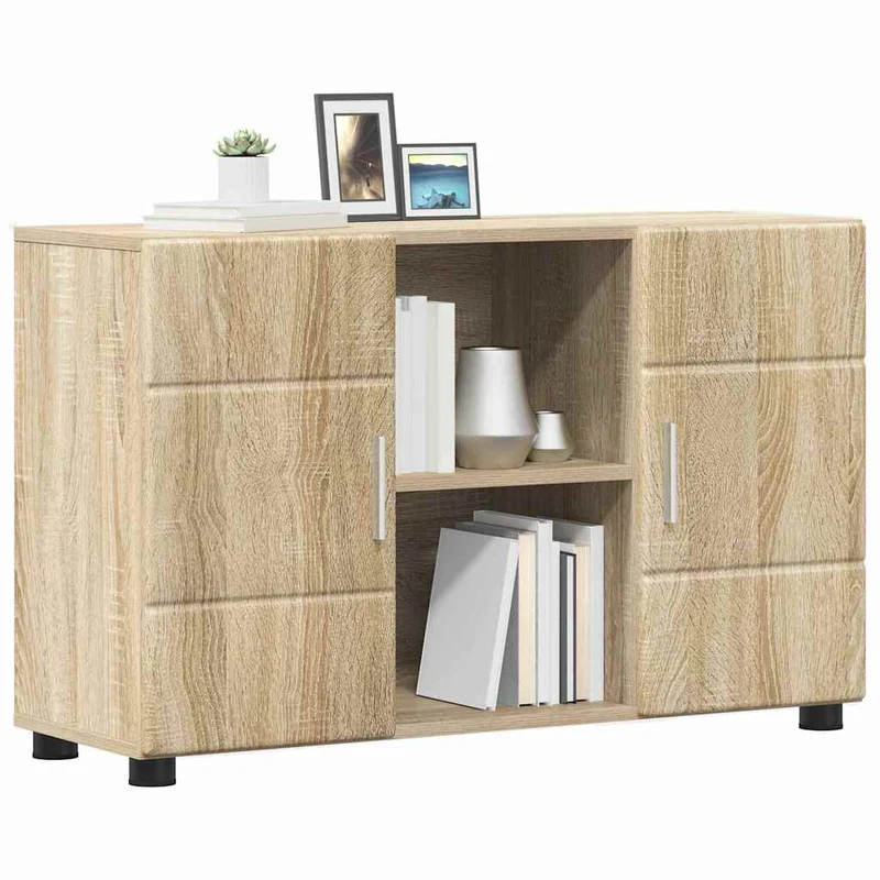 Modernes Sideboard mit offenen Fächern und Türen