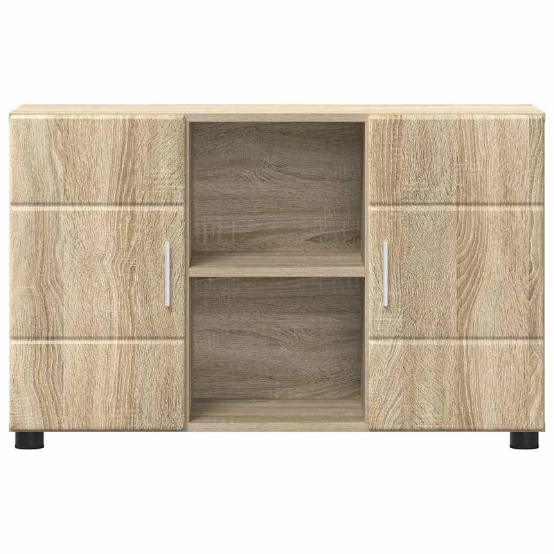 Modernes Sideboard mit offenen Fächern und Türen