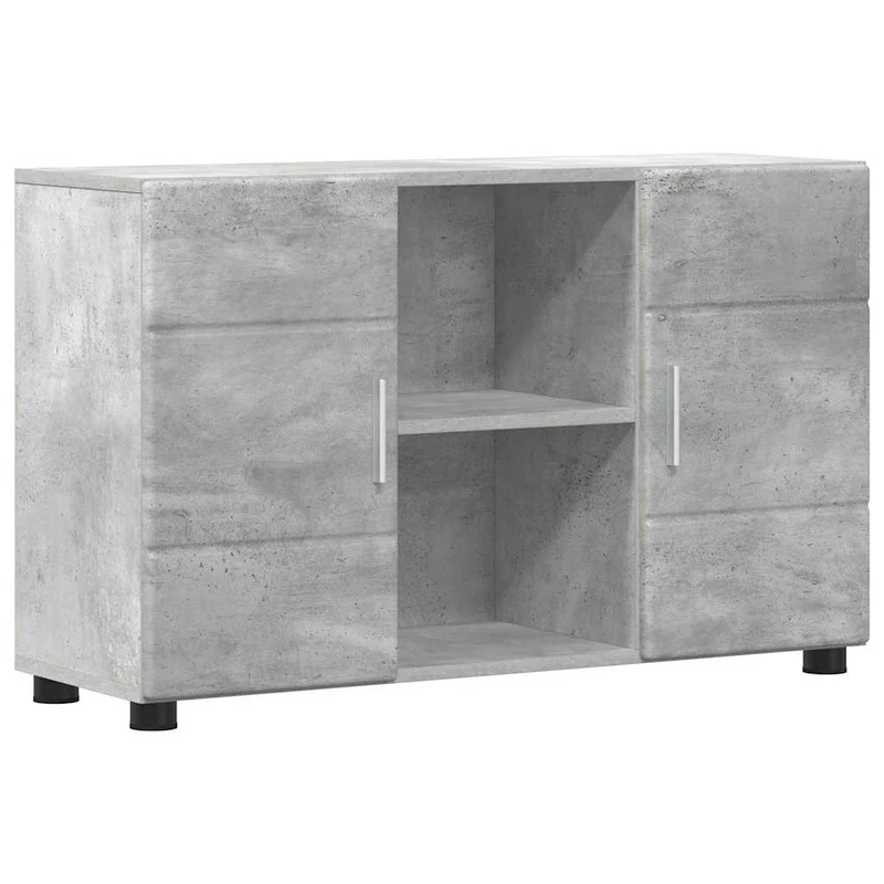 Modernes Sideboard mit offenen Fächern und Türen