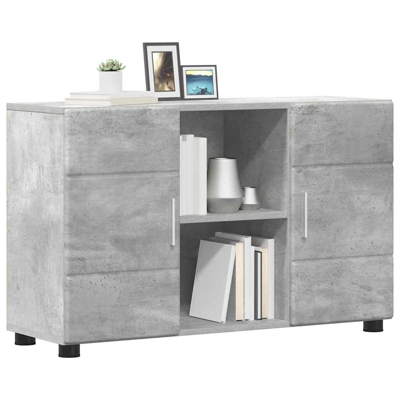 Modernes Sideboard mit offenen Fächern und Türen