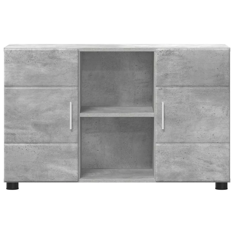 Modernes Sideboard mit offenen Fächern und Türen