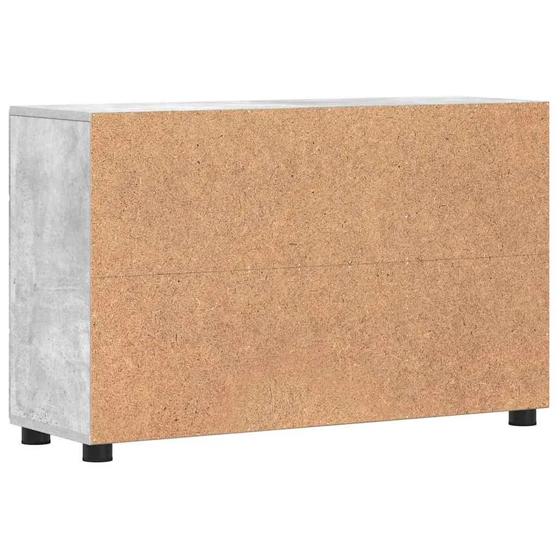 Modernes Sideboard mit offenen Fächern und Türen