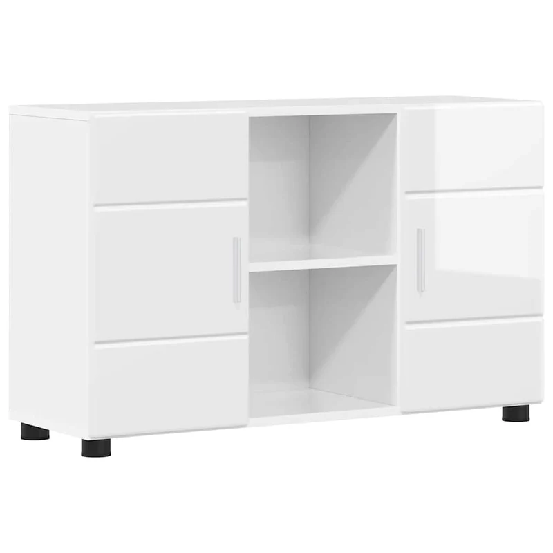 Modernes Sideboard mit offenen Fächern und Türen