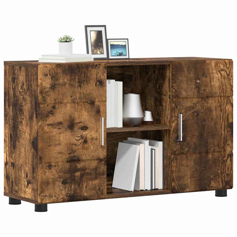 Modernes Sideboard mit offenen Fächern und Türen