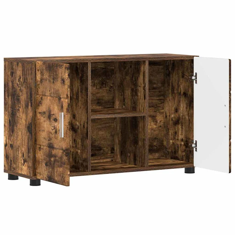 Modernes Sideboard mit offenen Fächern und Türen