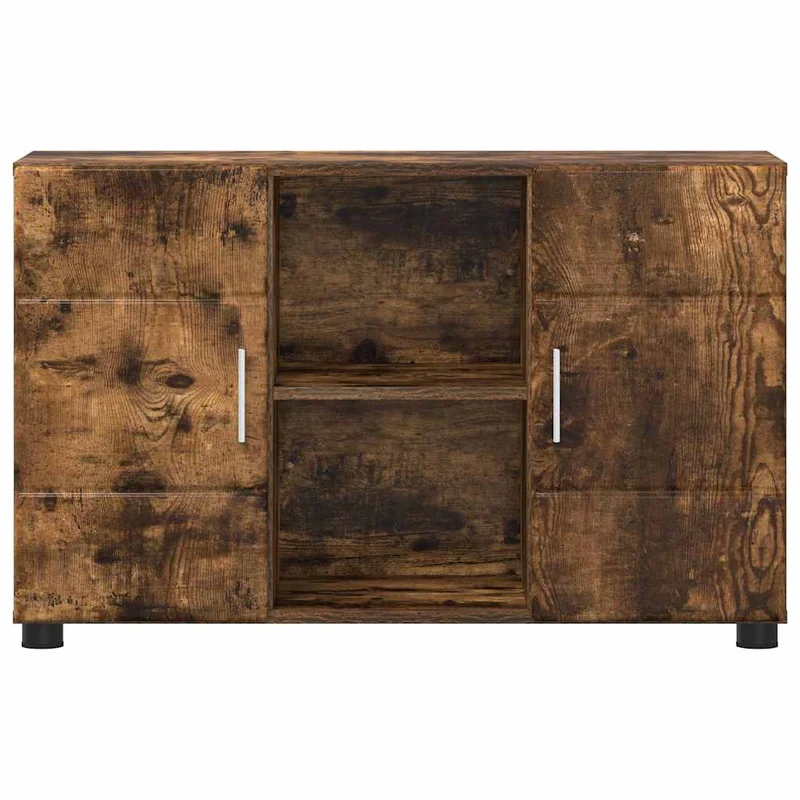 Modernes Sideboard mit offenen Fächern und Türen