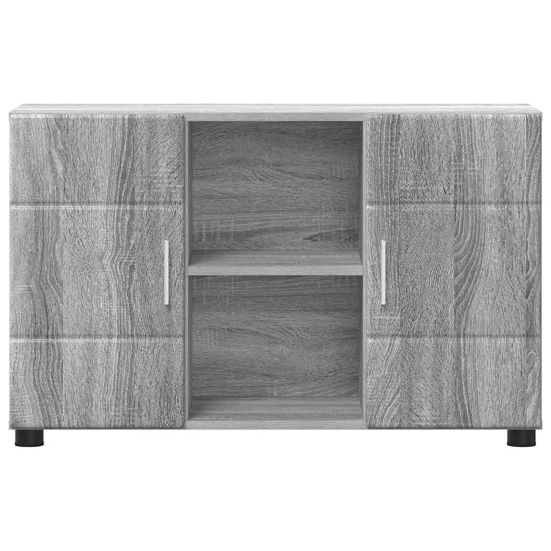 Modernes Sideboard mit offenen Fächern und Türen