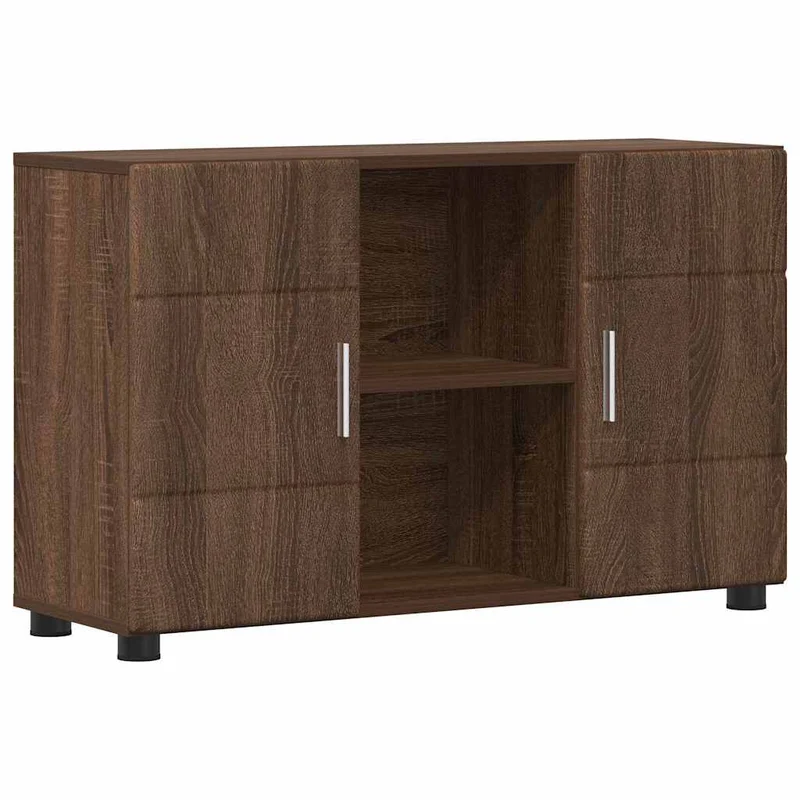 Modernes Sideboard mit offenen Fächern und Türen