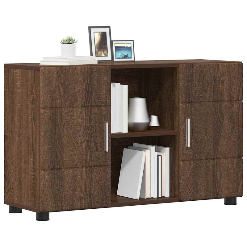 Modernes Sideboard mit offenen Fächern und Türen
