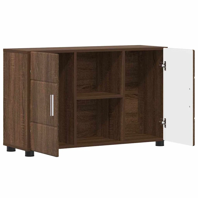 Modernes Sideboard mit offenen Fächern und Türen