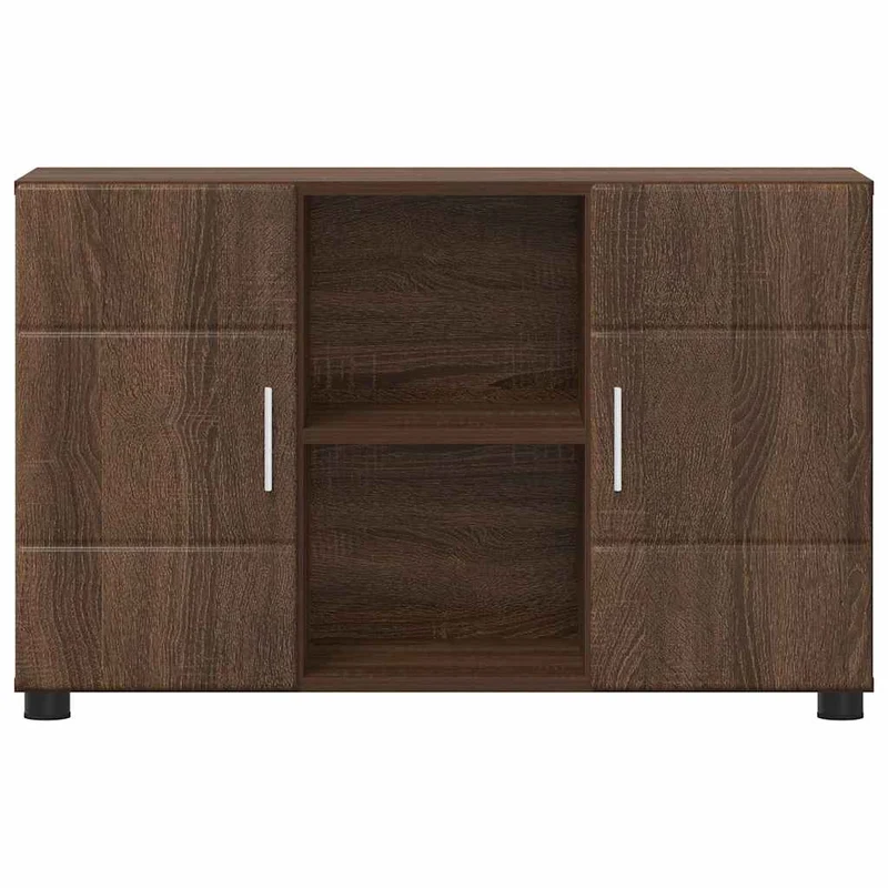 Modernes Sideboard mit offenen Fächern und Türen