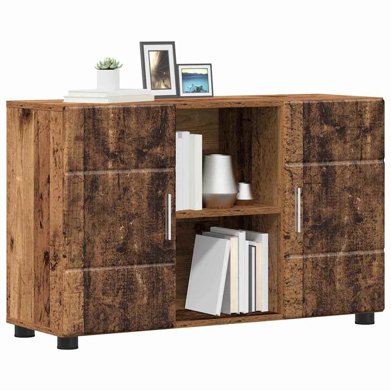Modernes Sideboard mit offenen Fächern und Türen