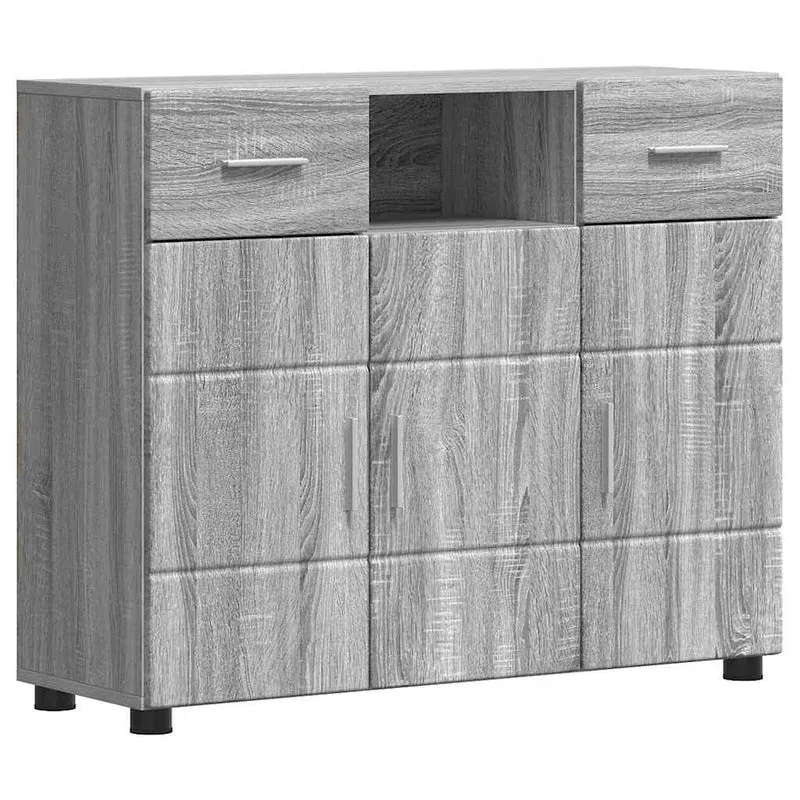 Modernes Sideboard mit zwei Schubladen und 3 Türen