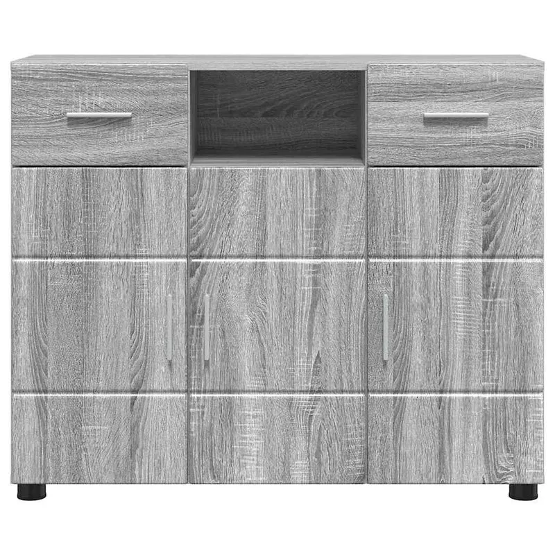 Modernes Sideboard mit zwei Schubladen und 3 Türen