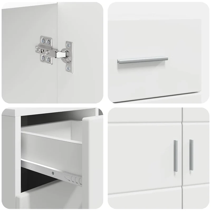 Modernes Sideboard mit zwei Schubladen und 3 Türen