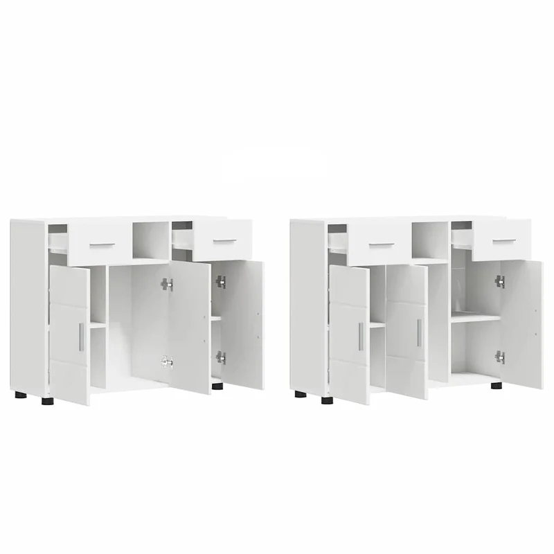 Modernes Sideboard mit zwei Schubladen und 3 Türen