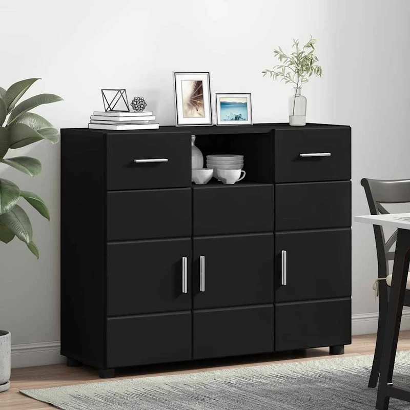 Modernes Sideboard mit zwei Schubladen und 3 Türen
