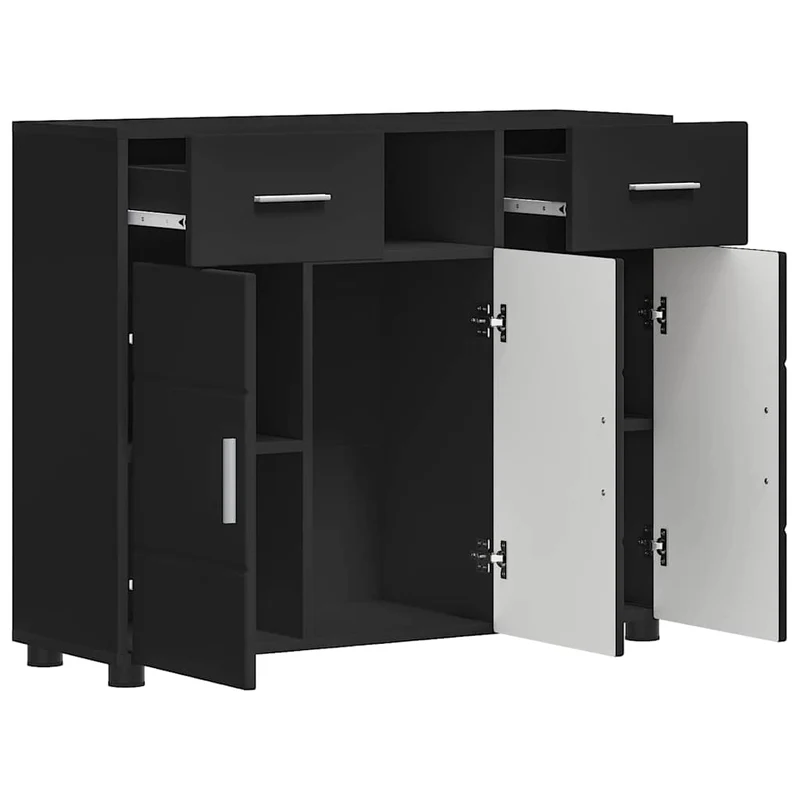 Modernes Sideboard mit zwei Schubladen und 3 Türen