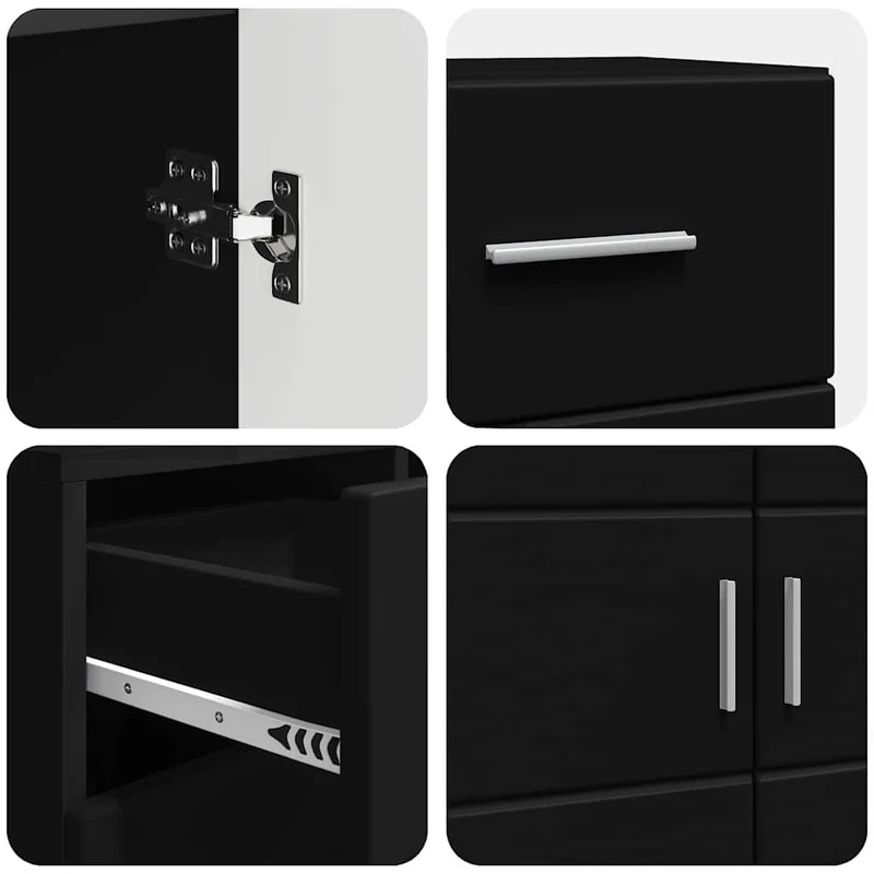 Modernes Sideboard mit zwei Schubladen und 3 Türen