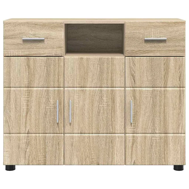 Modernes Sideboard mit zwei Schubladen und 3 Türen