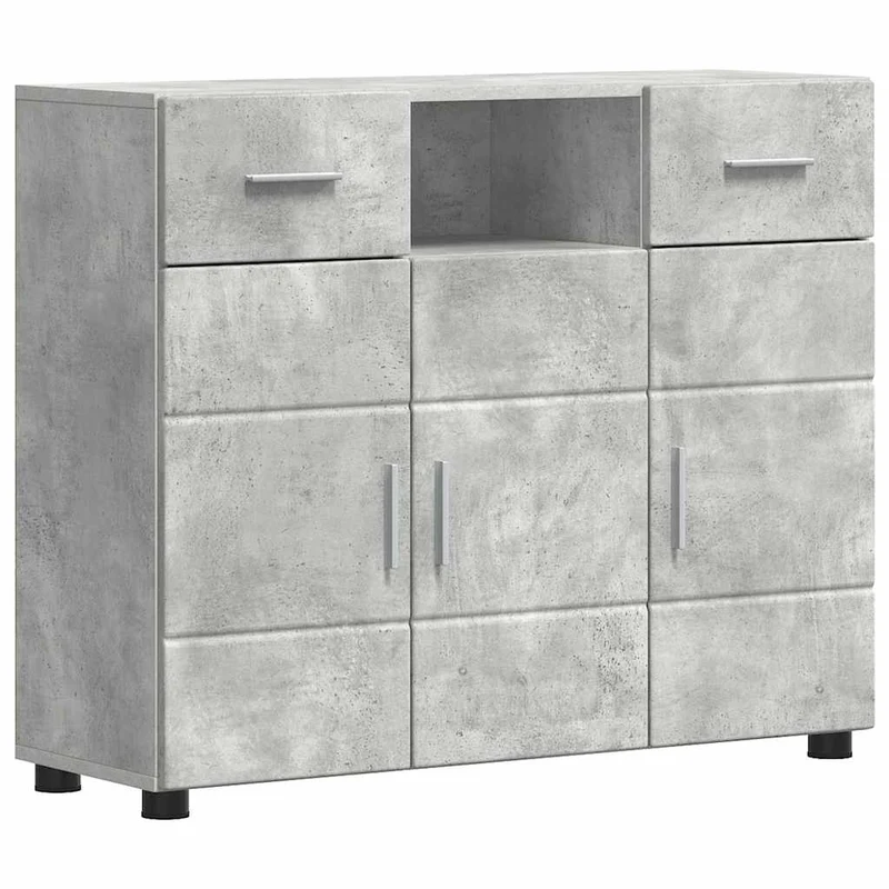 Modernes Sideboard mit zwei Schubladen und 3 Türen