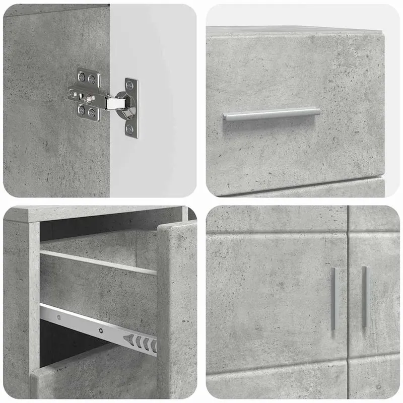 Modernes Sideboard mit zwei Schubladen und 3 Türen
