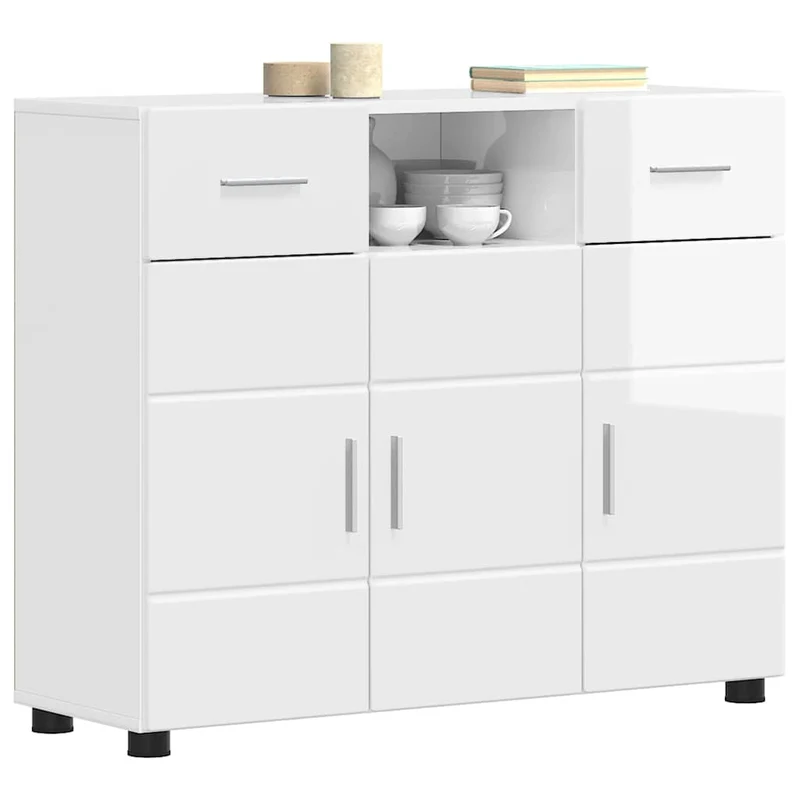 Modernes Sideboard mit zwei Schubladen und 3 Türen