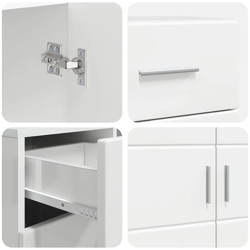 Modernes Sideboard mit zwei Schubladen und 3 Türen